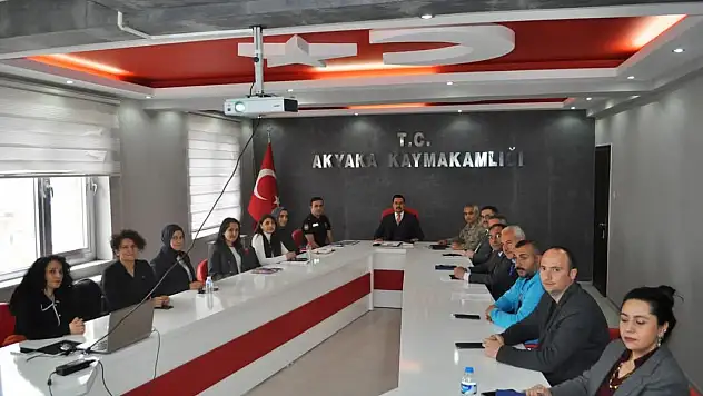 Kaymakam Demirtaş kurum amirleriyle buluştu