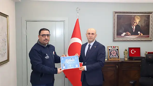 Kaymakam Ekinci kurban vekaletini TDV'ye emanet etti