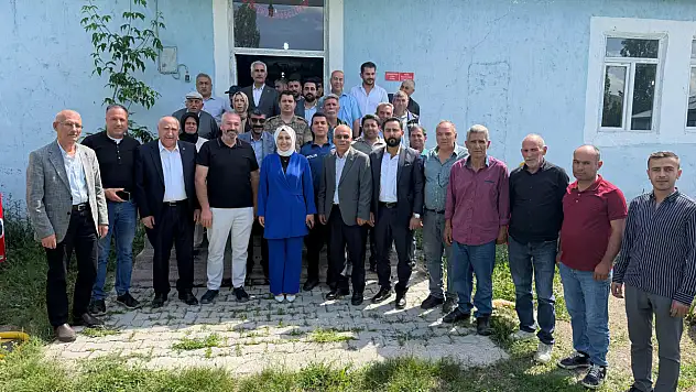 Kaymakam Kılıç'tan köylerde yoğun mesai
