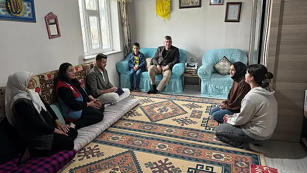 Kaymakam Korkusuz'dan Atalay ailesine vefa ziyareti