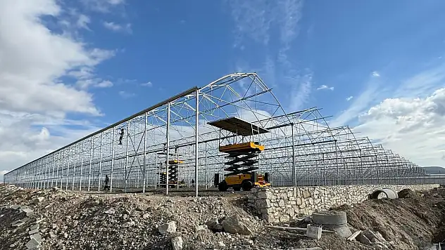 Kaymakam Korkusuz, Diyadin Tarıma Dayalı İhtisas OSB'nin gelişim sürecini inceledi