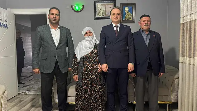 Kaymakam Koşansu'dan Şehit ve Gazi Ailelerine Anlamlı Ziyaret