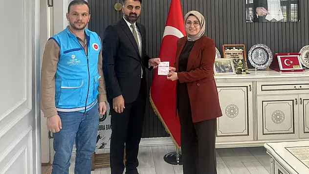 Kaymakam Kübra Baka Kılıç 'Kurbanını Paylaş' kampanyasına destek oldu