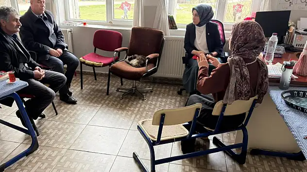 Kaymakam Kübra Baka Kılıç'tan köy okullarına ziyaret