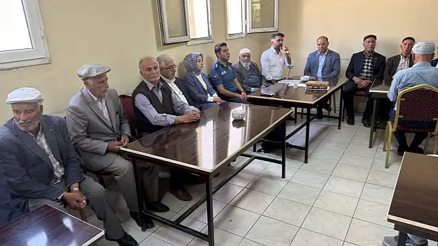 Kaymakam Kübra Baka Kılıç Yassıkaya köyüne taziye ziyareti