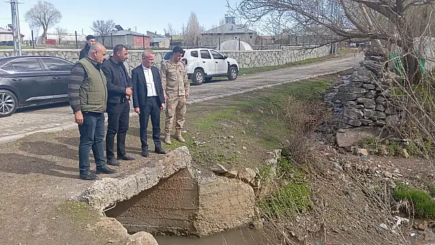 Kaymakam Minuz Kılıç Köyü'nün sorunlarını yerinde inceledi