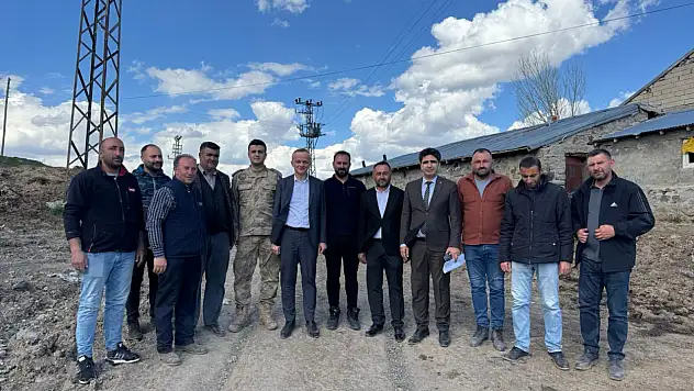 Kaymakam Minuz Nallıkonak Köyü'nü ziyaret etti