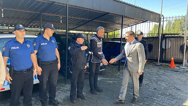 Kaymakam Muhammed Burak Akköz'den İlçe Emniyet Amirliğine Ziyaret