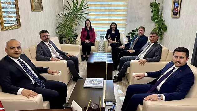 Kaymakam Rahmi Bulut'a Adli Yargı Heyetinden Nezaket Ziyareti