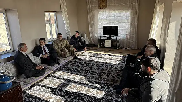 Kaymakam Rahmi Bulut'tan Eğribelen Mahallesinde Hane Ziyareti