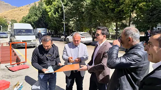 Kaymakam ve Belediye Başkanı Harun Arslanargun, Bahçesaray'da Yatırımları Yerinde İnceledi