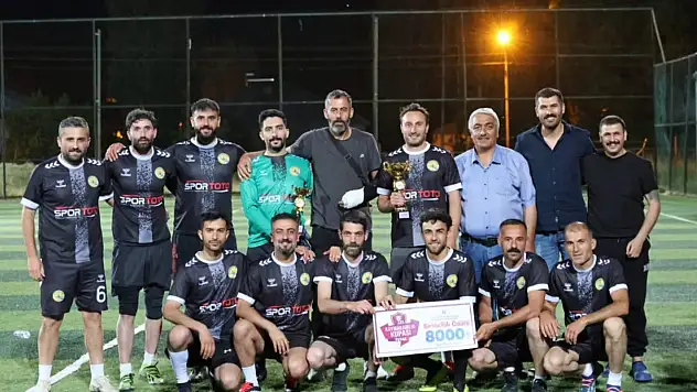 Kaymakamlık kupası'nda şampiyon Tutak Belediyesi oldu