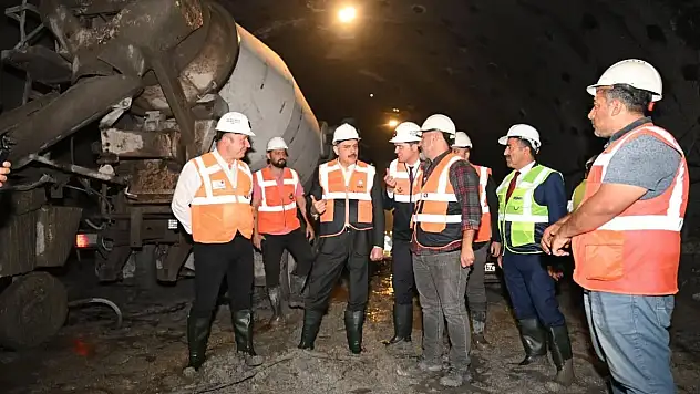 Kırık Tüneli Projesi, Karadeniz ve Güneydoğu'yu kısaltacak güvenli bağlantı sağlıyor