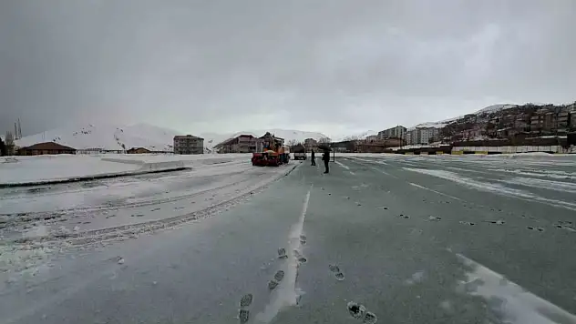 Kış şartlarına rağmen lig heyecanı kaldığı yerden devam ediyor