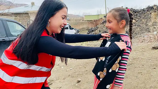 Kızılay'dan Yılanlı Köyü'nde anlamlı destek
