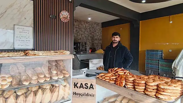 Diyadin'de küçük bir fırından büyük dayanışma