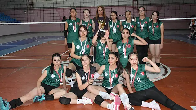 Küçük Kızlar Voleybolunda Şampiyon Efece Spor Oldu