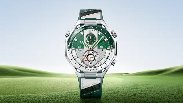 Macera tutkunları için HUAWEI WATCH ultimate 2 yeşil Türkiye'de satışta