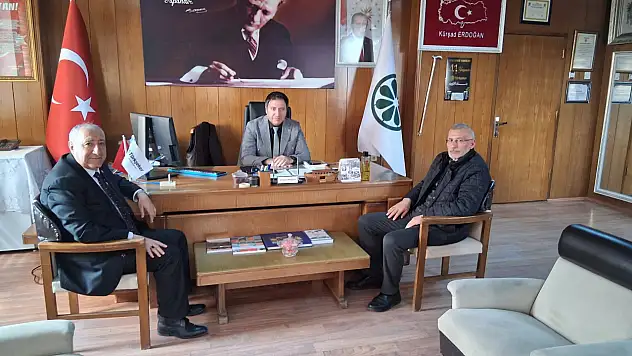 MHP Ağrı İl Başkanı Selahattin Aktaş'tan Şeker Fabrikasına ziyaret
