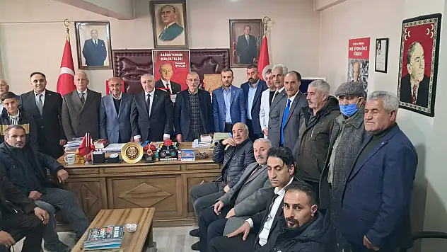 MHP Ağrı teşkilatı bayramlaştı: 'Birliğimiz En Büyük Gücümüz'