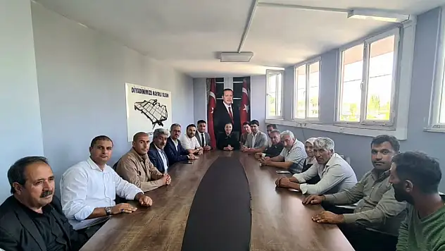 Milletvekili Kilerci Diyadin'de muhtarlar ile buluştu