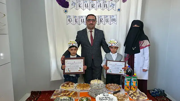 Minik kalpler Kur'an'la buluştu
