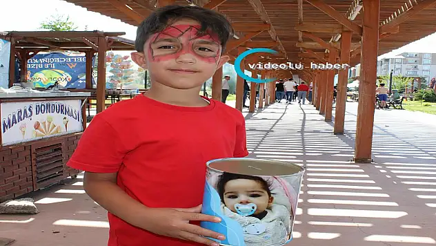 Minik Kerem için tek yürek: Ağrı'da umut kermesi düzenlendi