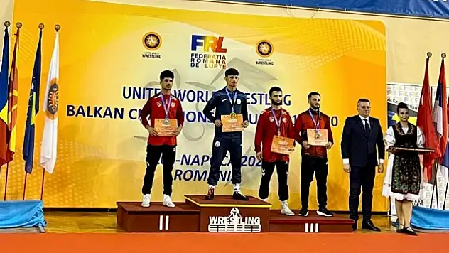 Muhammed Mustafa Kılıçer Balkan Şampiyonu Oldu!