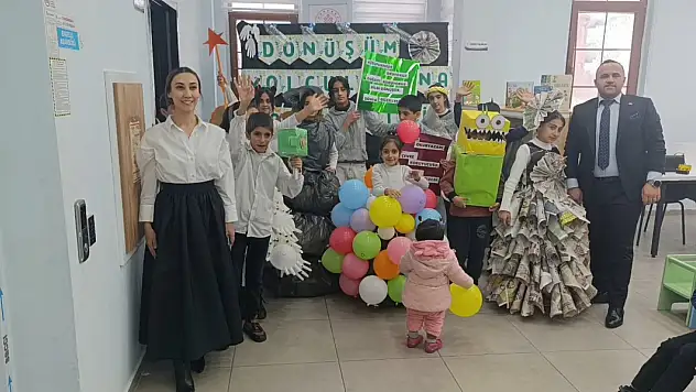 Muradiye'de çocuklar atıktan sanata uzanan bir yolculuğa çıktı