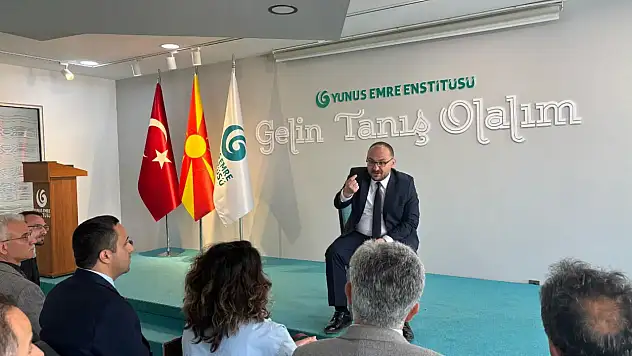 Muş Alparslan Üniversitesi Rektör Prof. Dr. Mustafa Alican, Üsküp'te Malazgirt'i Anlattı