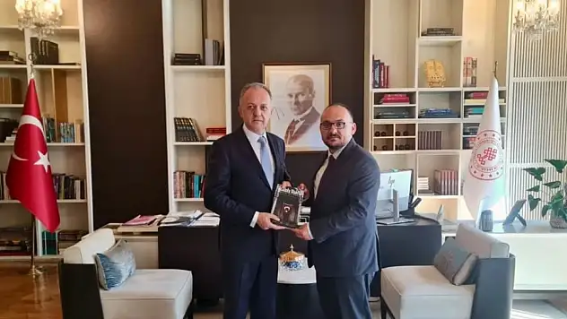 Muş Alparslan Üniversitesi Rektörü Alican'dan Bakan Yazgı'ya Malazgirt Projesi Sunumu ve Kültürel İşbirliği Vurgusu