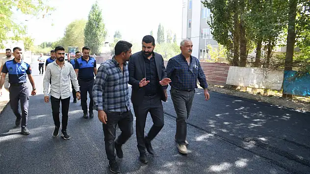 Muş Belediyesi'nden Sütlüce Mahallesi'ne Modern Yol Kazandırıldı