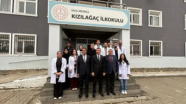 Muş İl Millî Eğitim Müdürü Abdulkadir Altay'dan Kızılağaç Okullarına Ziyaret
