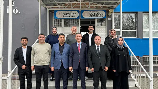 Muş İl Millî Eğitim Müdürü Abdulkadir Altay'dan Sütlüce Okullarına Ziyaret