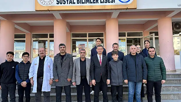 Muş İl Millî Eğitim Müdürü Abdulkadir Altay, Sosyal Bilimler Lisesi Öğrencileriyle Buluştu