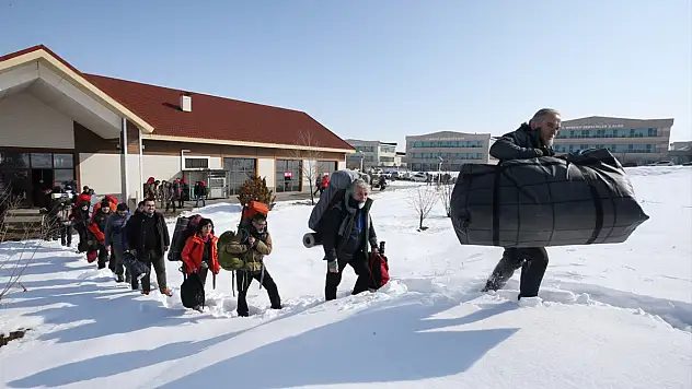 Muş'ta 105 dağcı kış eğitimi alıyor