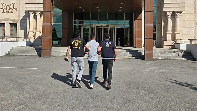 Muş'ta 5 yıl hapis cezasıyla aranan şahıs yakalandı