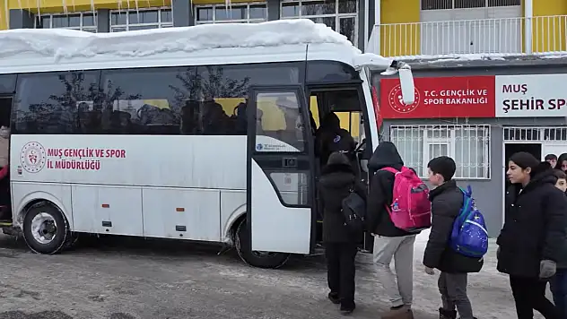 Muş'ta Eksi 20 Derecede Türkiye Şampiyonluğu Hedefi