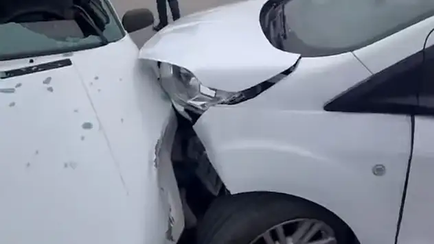 Muş'ta havalimanı kavşağında kaza