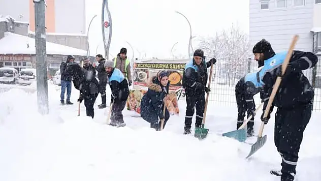 Muş'ta Karla Mücadele Sürüyor: Eşbaşkan Sayılğan Çalışmaları Yerinde İnceledi