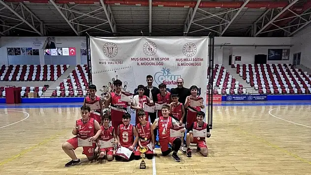Muş'ta Okul Sporları Basketbol İl Birinciliği Müsabakaları Tamamlandım