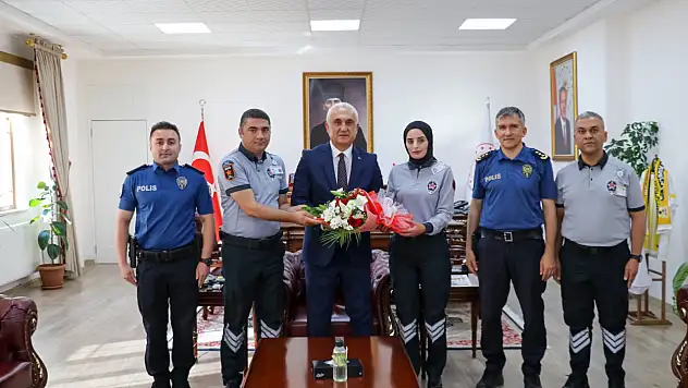 Muş'ta Özel Güvenlik Görevlileri Haftası Kapsamında Anlamlı Ziyaret