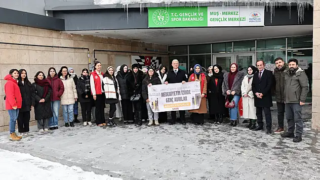 Muş'ta Tarihin İzinde Gençlik Yolculuğu