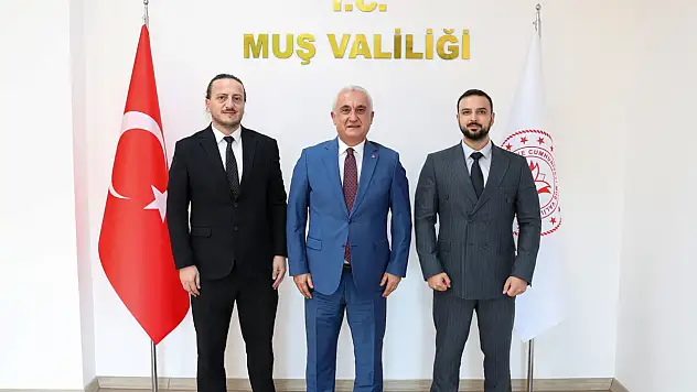 Muş'tan Siirt'e Tayin Olan Sağlık Yöneticilerine Veda Ziyareti Gerçekleşti