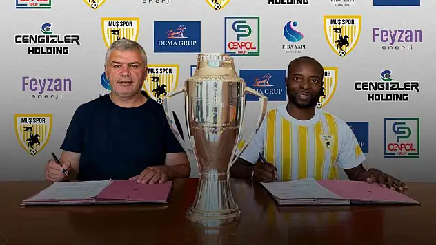 Muşspor, Stanley Ohawuchi ile İmza Tazeledi!