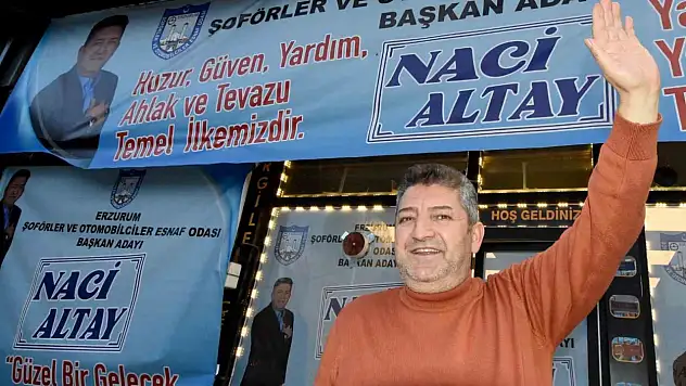 Naci Altay, Şoförler Odası Başkanlığına Adaylığını Açıkladı: Direksiyon Bir Alın Teridir