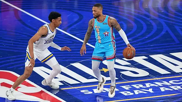 'NBA All-Star'da smaç şovu: Damian Lillard'dan unutulmaz anlar