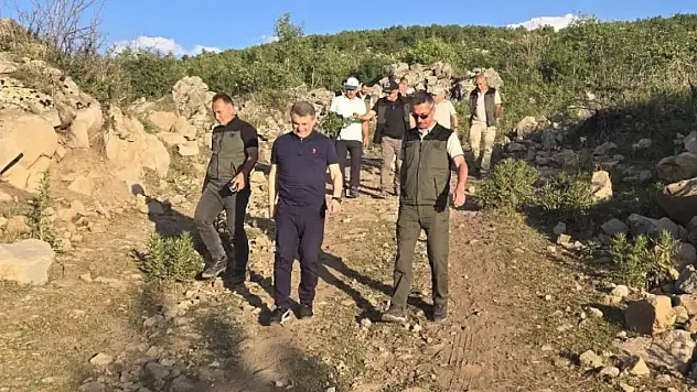 OGM Heyeti Ağrı ve Iğdır'da Sel ve Erozyon Kontrol Alanlarında İncelemelerde Bulundu