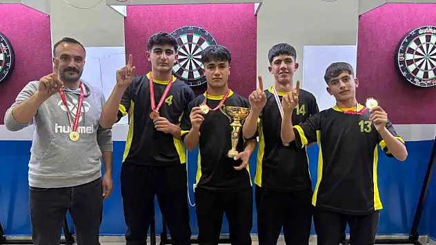 Oltu Dart Takımından il birinciliği geldi