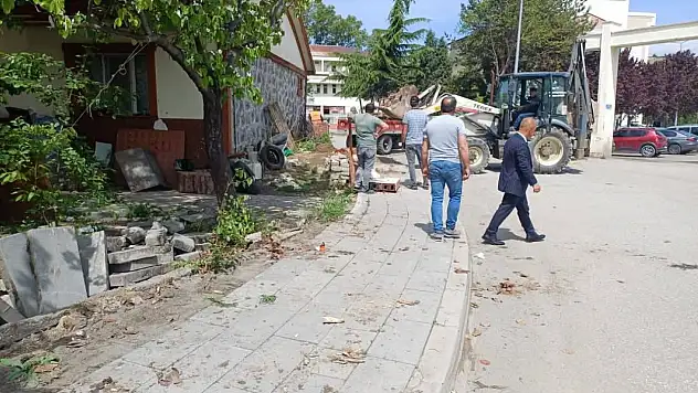 Olur Belediyesi, Estetik Değişim İçin Çalışmalarını Sürdürüyor